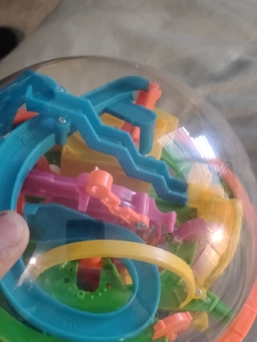 Colorful 3D Puzzle Sphere Maze Ball - Multicolor - Picture 8 of 9